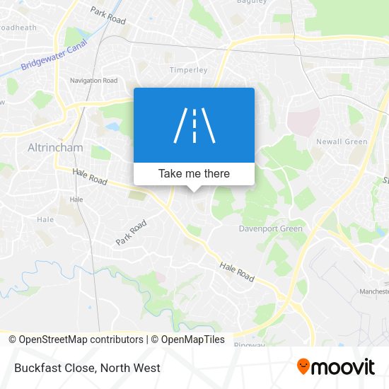Buckfast Close map