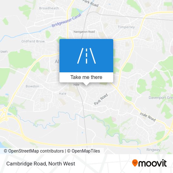 Cambridge Road map