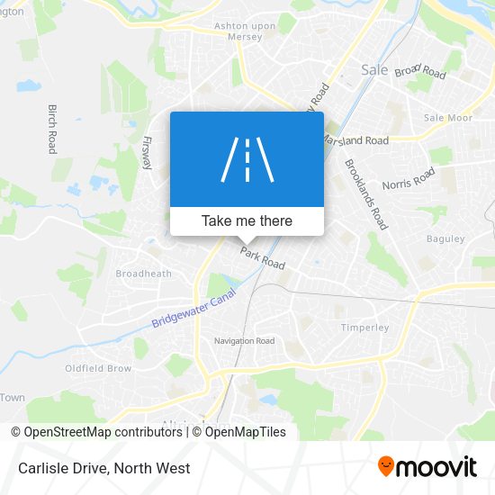 Carlisle Drive map