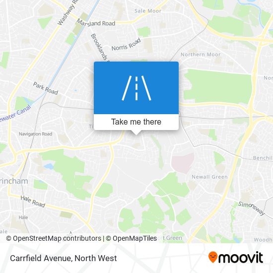 Carrfield Avenue map