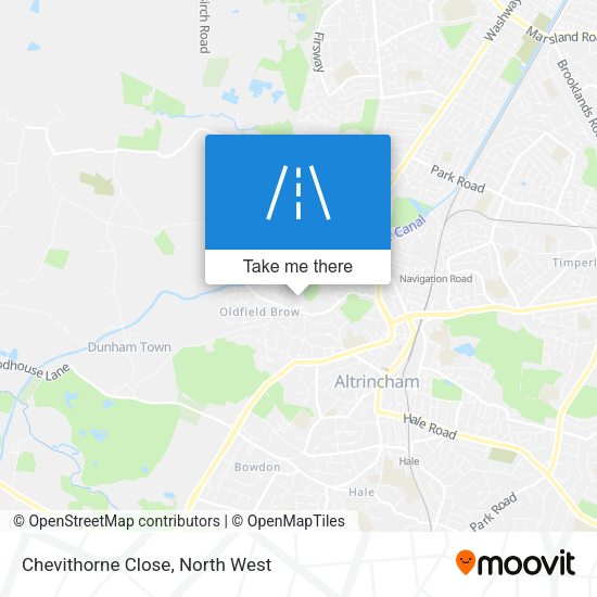 Chevithorne Close map