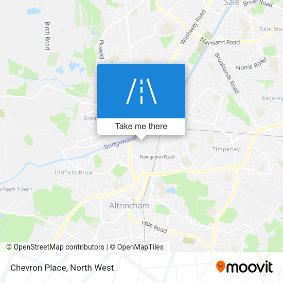 Chevron Place map