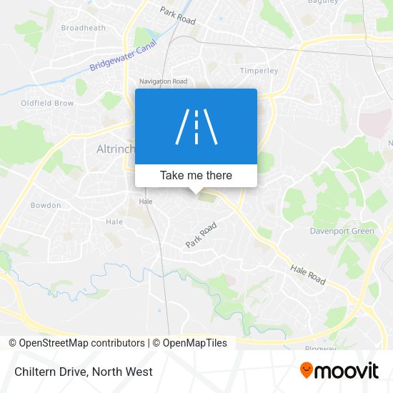 Chiltern Drive map