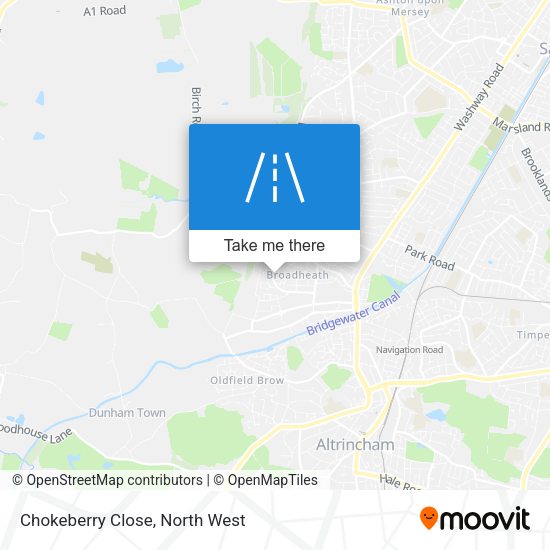 Chokeberry Close map