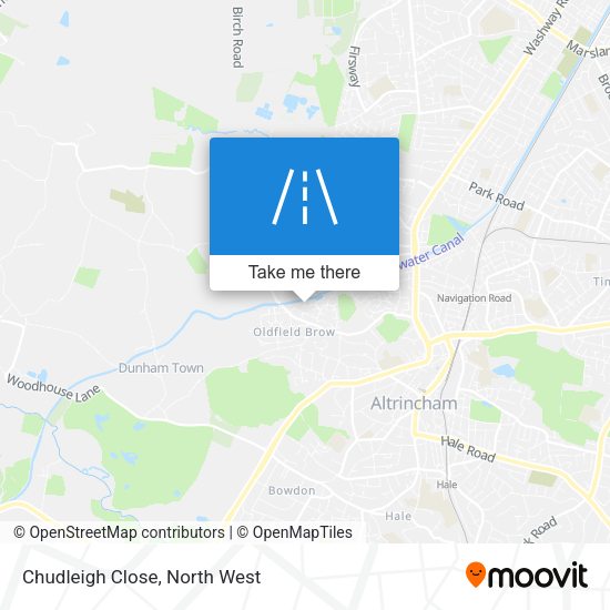 Chudleigh Close map