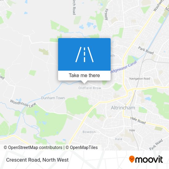 Crescent Road map
