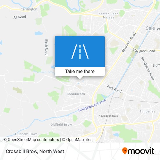 Crossbill Brow map