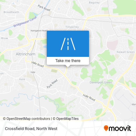 Crossfield Road map