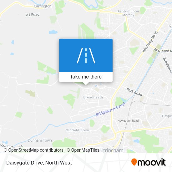 Daisygate Drive map