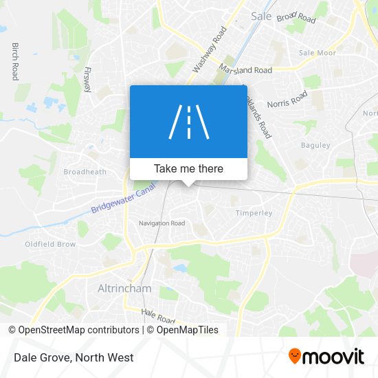 Dale Grove map