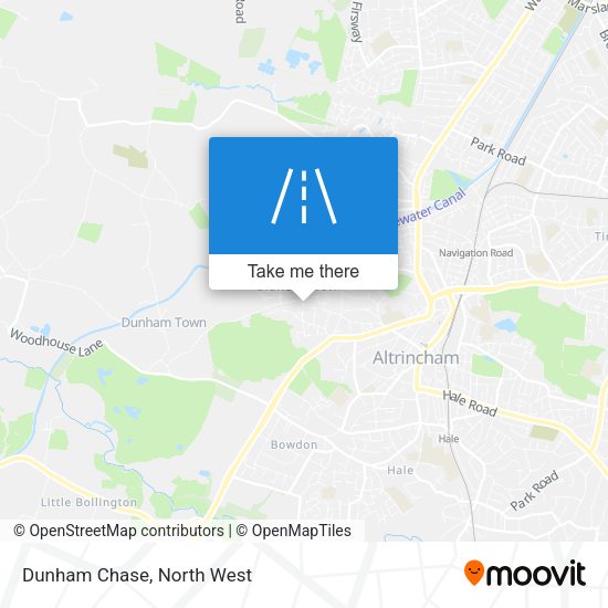 Dunham Chase map