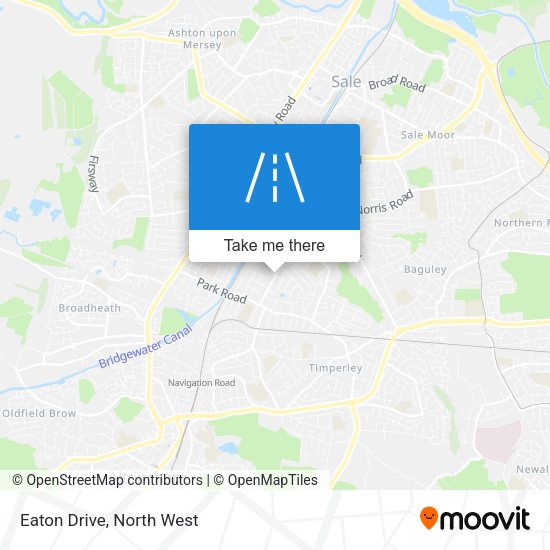 Eaton Drive map