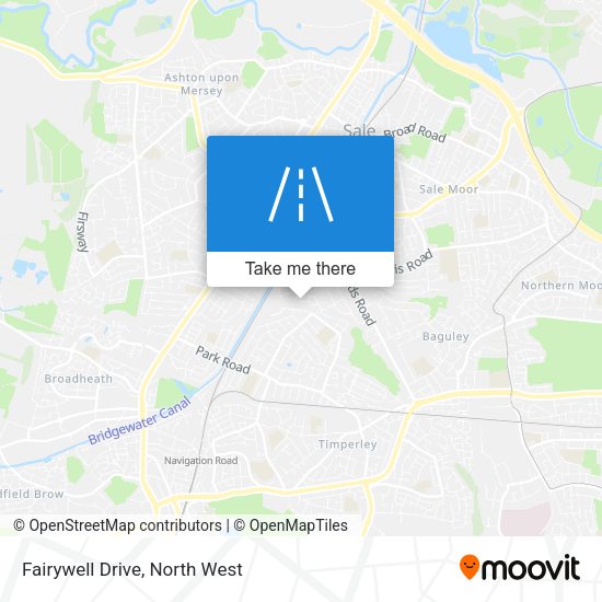 Fairywell Drive map