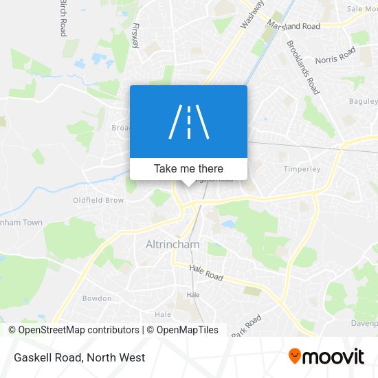 Gaskell Road map
