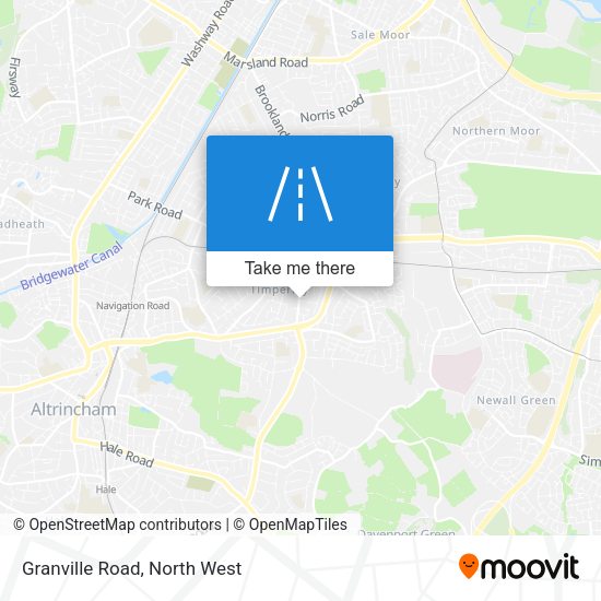 Granville Road map