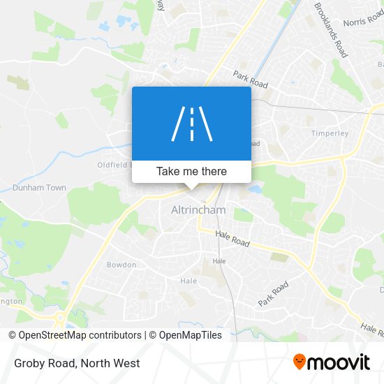 Groby Road map