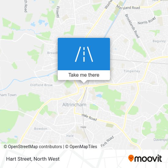 Hart Street map