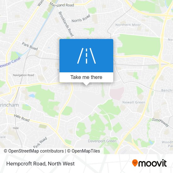 Hempcroft Road map