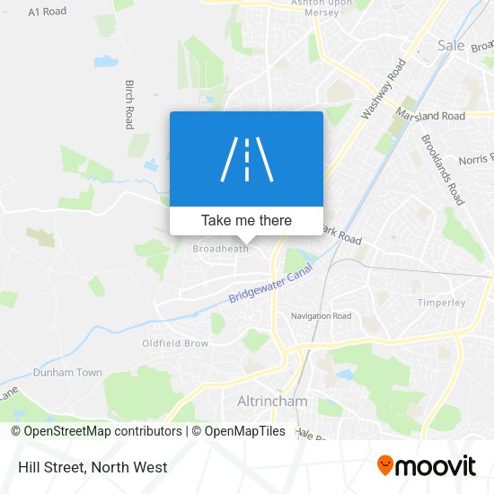 Hill Street map