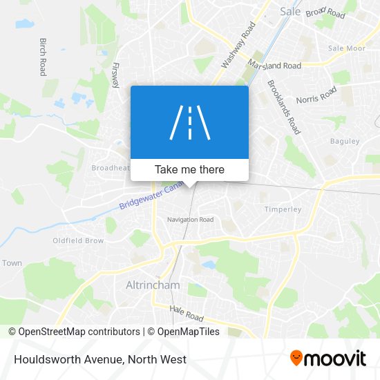 Houldsworth Avenue map