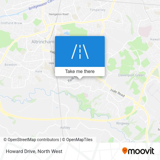 Howard Drive map