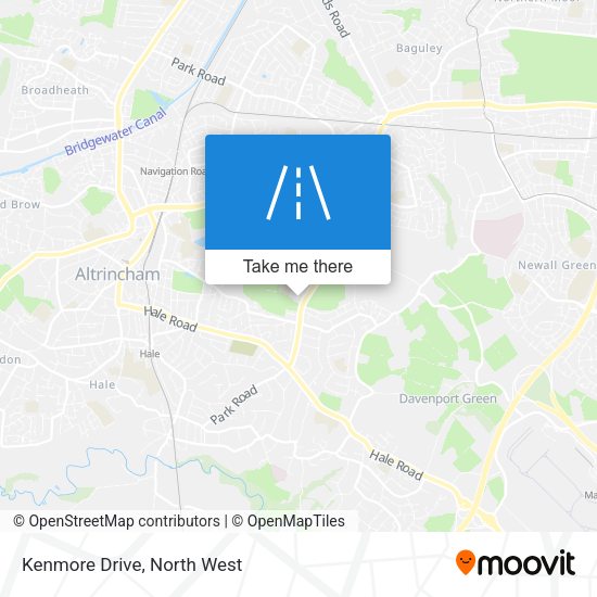 Kenmore Drive map