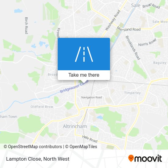 Lampton Close map