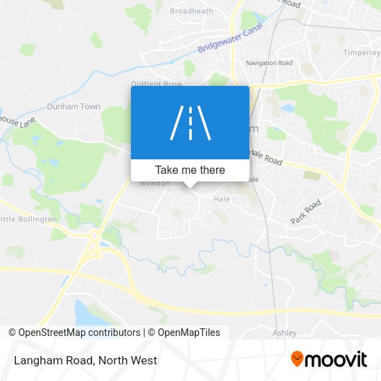 Langham Road map