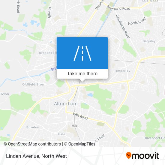Linden Avenue map