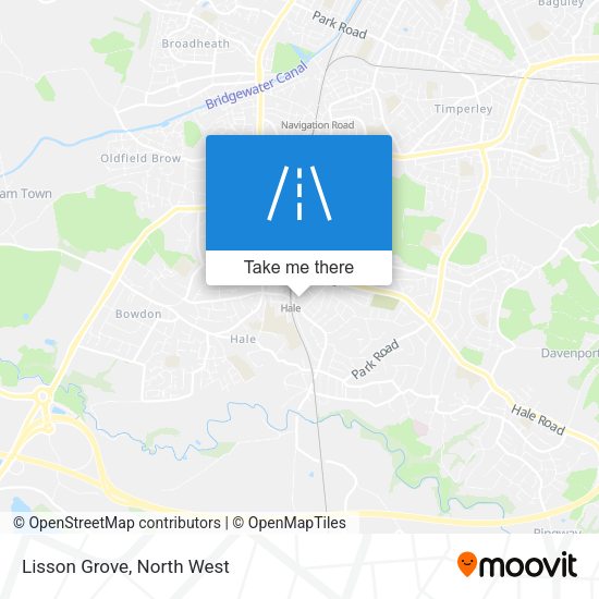 Lisson Grove map