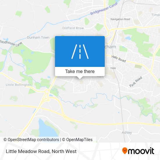 Little Meadow Road map