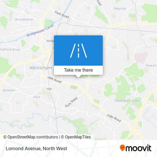 Lomond Avenue map