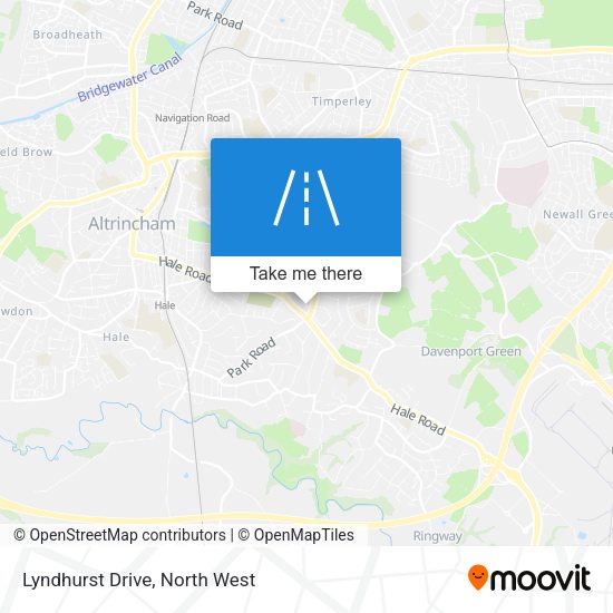 Lyndhurst Drive map