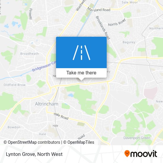Lynton Grove map