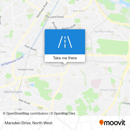 Marsden Drive map