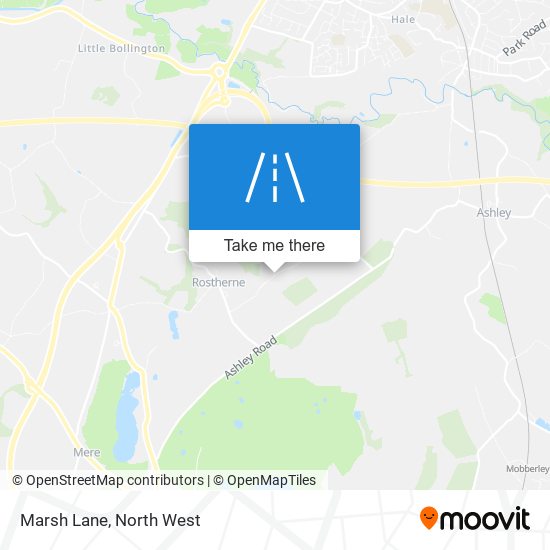 Marsh Lane map