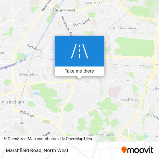 Marshfield Road map