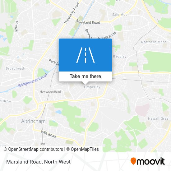 Marsland Road map