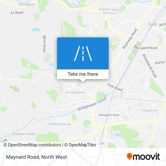 Maynard Road map