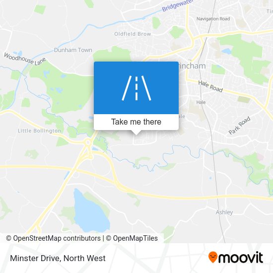 Minster Drive map