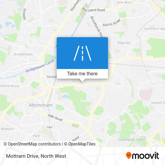 Mottram Drive map