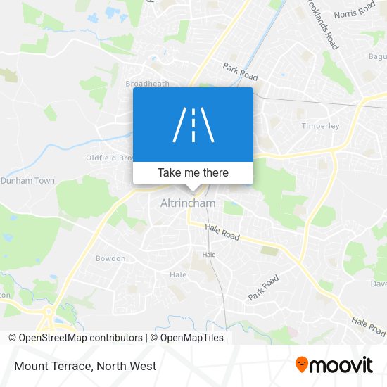 Mount Terrace map