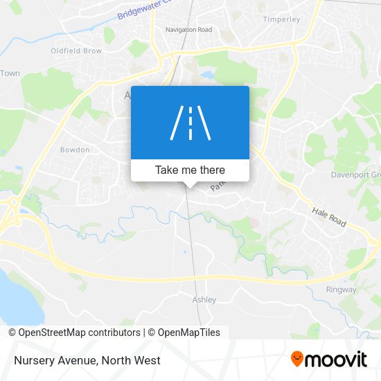 Nursery Avenue map