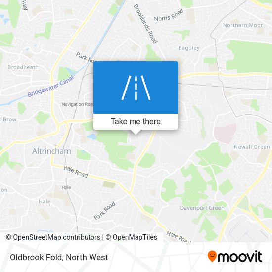 Oldbrook Fold map
