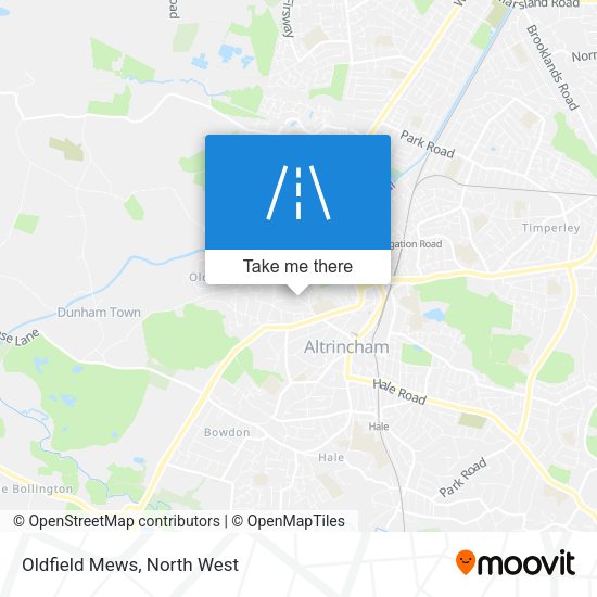 Oldfield Mews map