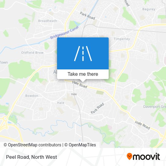 Peel Road map
