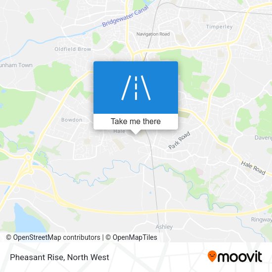 Pheasant Rise map