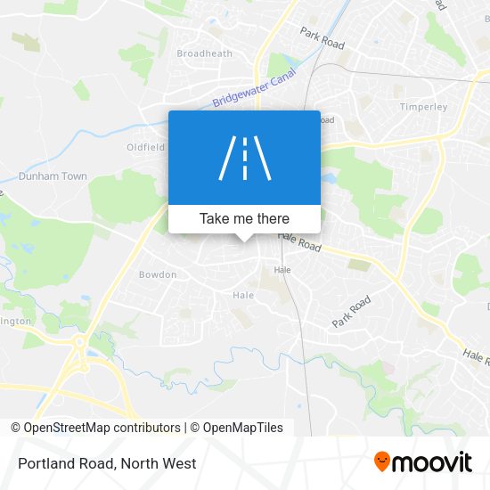Portland Road map
