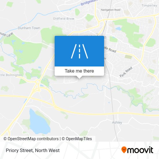 Priory Street map
