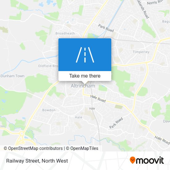 Railway Street map